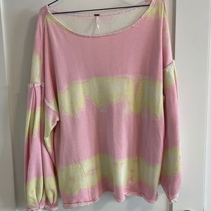 Free People | Tie Dye Sweatshirt | Small